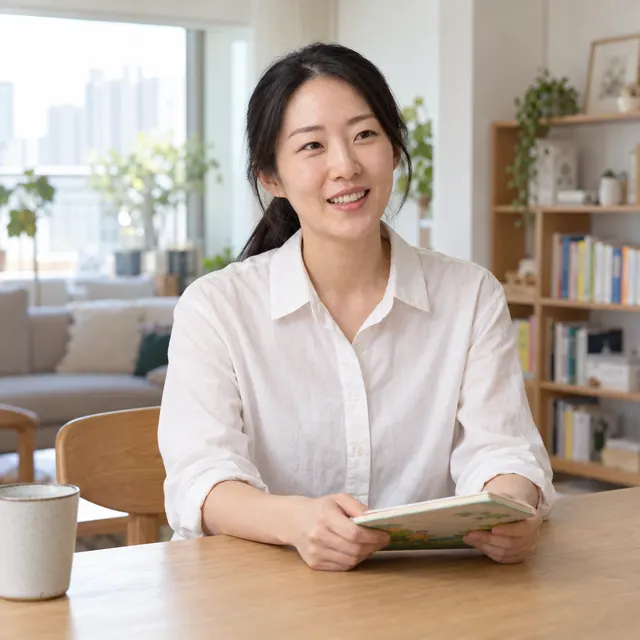 가상 학부모 인터뷰 1의 AI 예시 사진